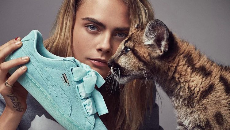 Cara Delevingne en la campaña primavera-verano 2017 de Puma