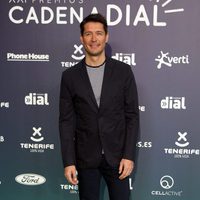 Jaime Cantizano en la alfombra roja de los Premios Cadena Dial 2017