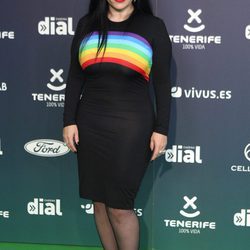 Alaska en la alfombra roja de los Premios Cadena Dial 2017