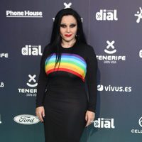 Alaska en la alfombra roja de los Premios Cadena Dial 2017