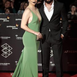 Blanca Suárez y Mario Casas en la inauguración del Festival de Cine de Málaga 2017