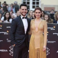 Fran Perea y Manuela Vellés en la inauguración del Festival de Cine de Málaga 2017