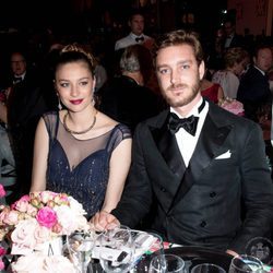 Pierre Casiraghi y Beatrice Borromeo en la cena durante el Baile de la Rosa