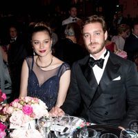 Pierre Casiraghi y Beatrice Borromeo en la cena durante el Baile de la Rosa