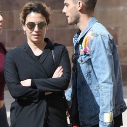 Blanca Suárez y Joel Bosqued por las calles de Málaga