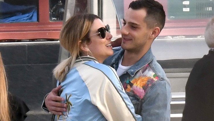 Blanca Suárez y Joel Bosqued, muy cómplices en Málaga