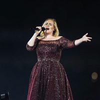 Adele durante un concierto en Sydney