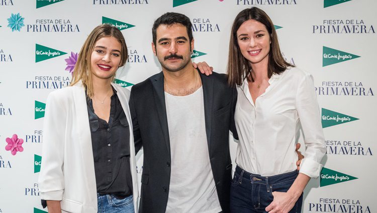 Dafne Fernández, Antonio Velázquez y Laura Escanes en la Fiesta de la Primavera 2017