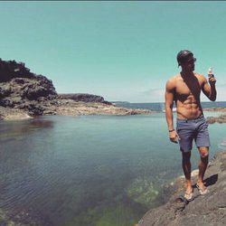 Yera Fontes ('MyHyV') en la playa