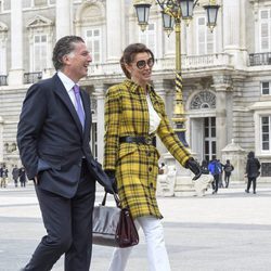 Elías Sacal y Mar Flores, muy cómplices por las calles de Madrid