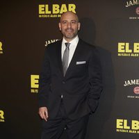 Jaime Ordóñez en la presentación de la película 'El Bar' en los cines Callao de Madrid