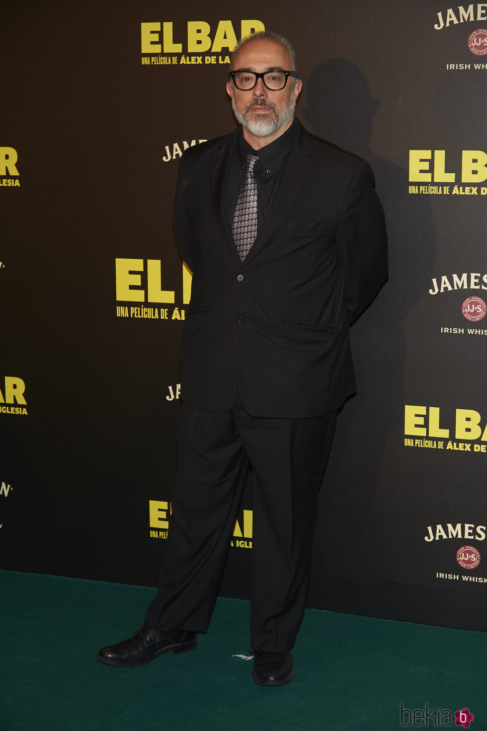 Álex de la Iglesia en la presentación de la película 'El Bar' en los cines Callao de Madrid