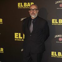 Álex de la Iglesia en la presentación de la película 'El Bar' en los cines Callao de Madrid