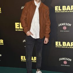 Joel Bosqued en la presentación de la película 'El Bar' en los cines Callao de Madrid