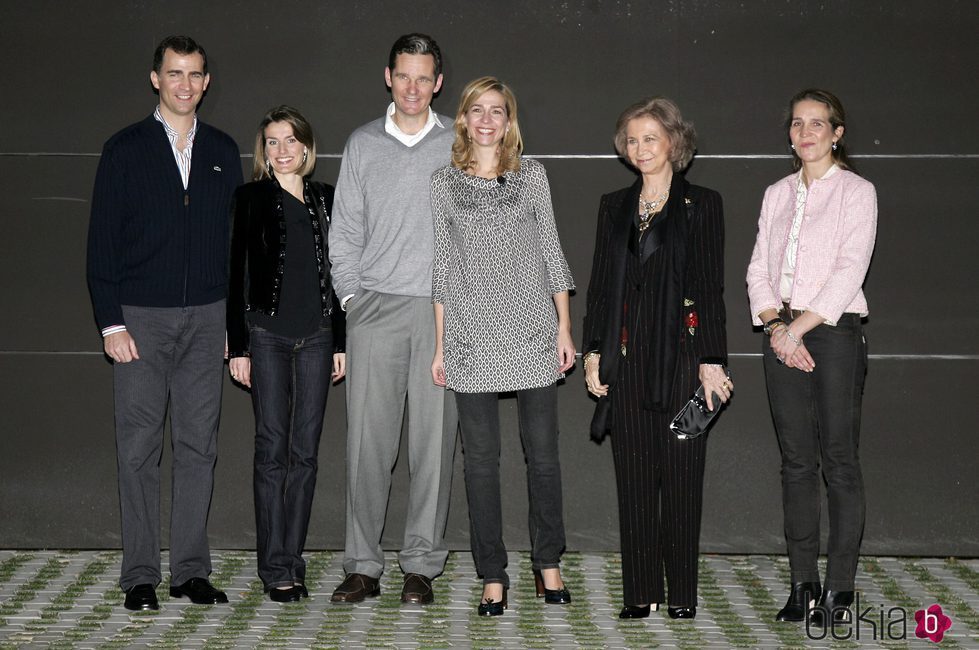 Iñaki Urdangarin celebra su cumpleaños con la Infanta Cristina, los Reyes Felipe y Letizia, la Reina Sofía y la Infanta Elena