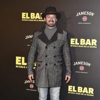 Álex Odogherty en la presentación de la película 'El Bar' en los cines Callao de Madrid