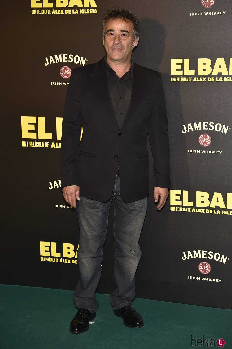 Eduard Fernández en la presentación de la película 'El Bar' en los cines Callao de Madrid