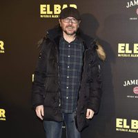 Santiago Segura en la presentación de la película 'El Bar' en los cines Callao de Madrid