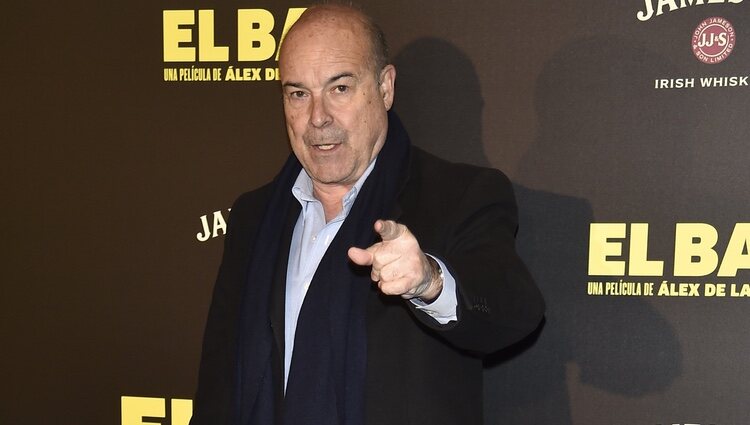 Antonio Resines en la presentación de la película 'El Bar' en los cines Callao de Madrid