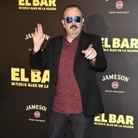 Carlos Areces en la presentación de la película 'El Bar' en los cines Callao de Madrid