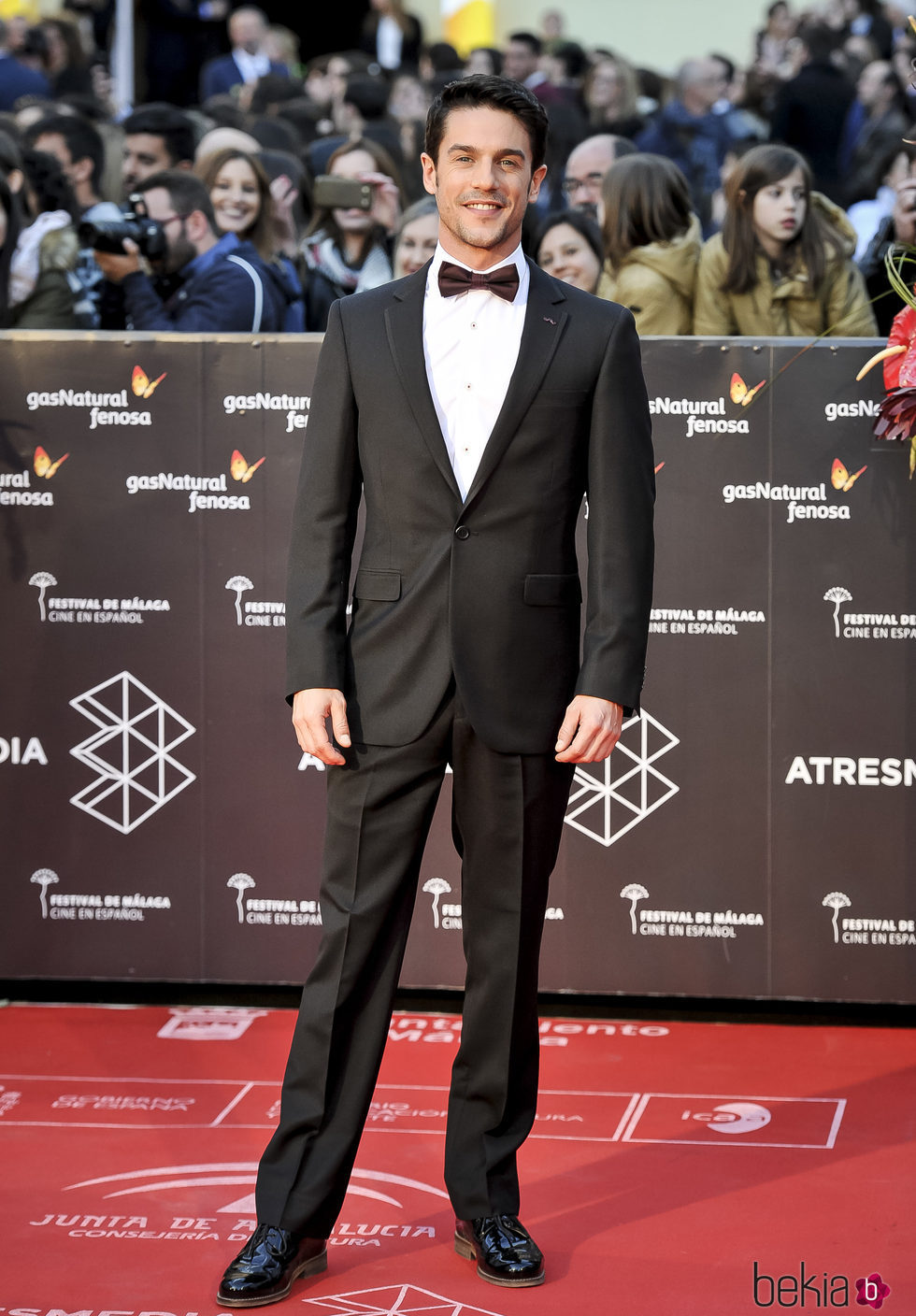 Alejo Sauras en la gala de clausura del Festival de Cine de Málaga