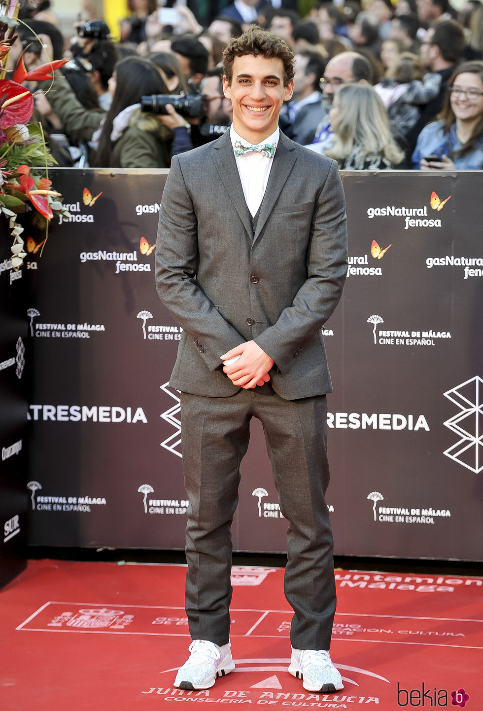 Miguel Herrán en la gala de clausura del Festival de Cine de Málaga