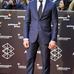 Antonio Velázquez en la gala de clausura del Festival de Cine de Málaga