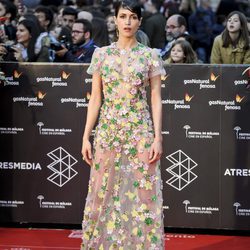 Nerea Barros en la gala de clausura del Festival de Cine de Málaga