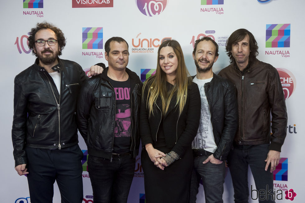 La oreja de Van Gogh en la alfombra roja de la noche de Cadena 100