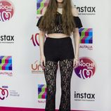 Birdy en la alfombra roja de la noche de Cadena 100