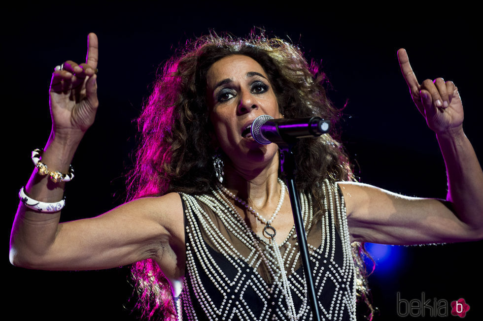 Rosario Flores en el concierto de la noche de Cadena 100