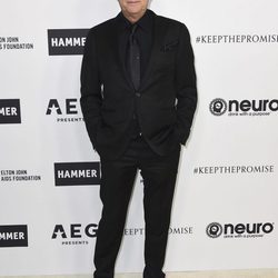 David Foster en la fiesta del 70 cumpleaños de Elton John