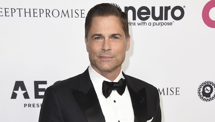 Rob Lowe en la fiesta del 70 cumpleaños de Elton John