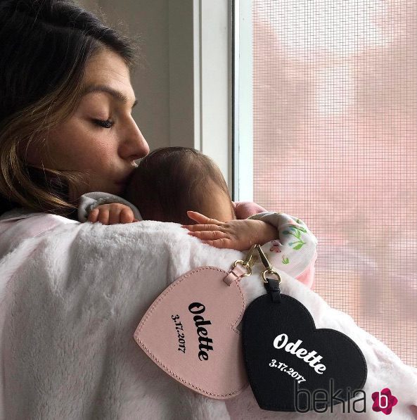 Genevieve Cortese con su hija Odette Elliott