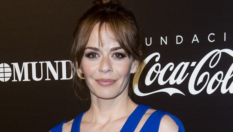 María Adánez en la alfombra roja de los Premios Valle Inclán de Teatro