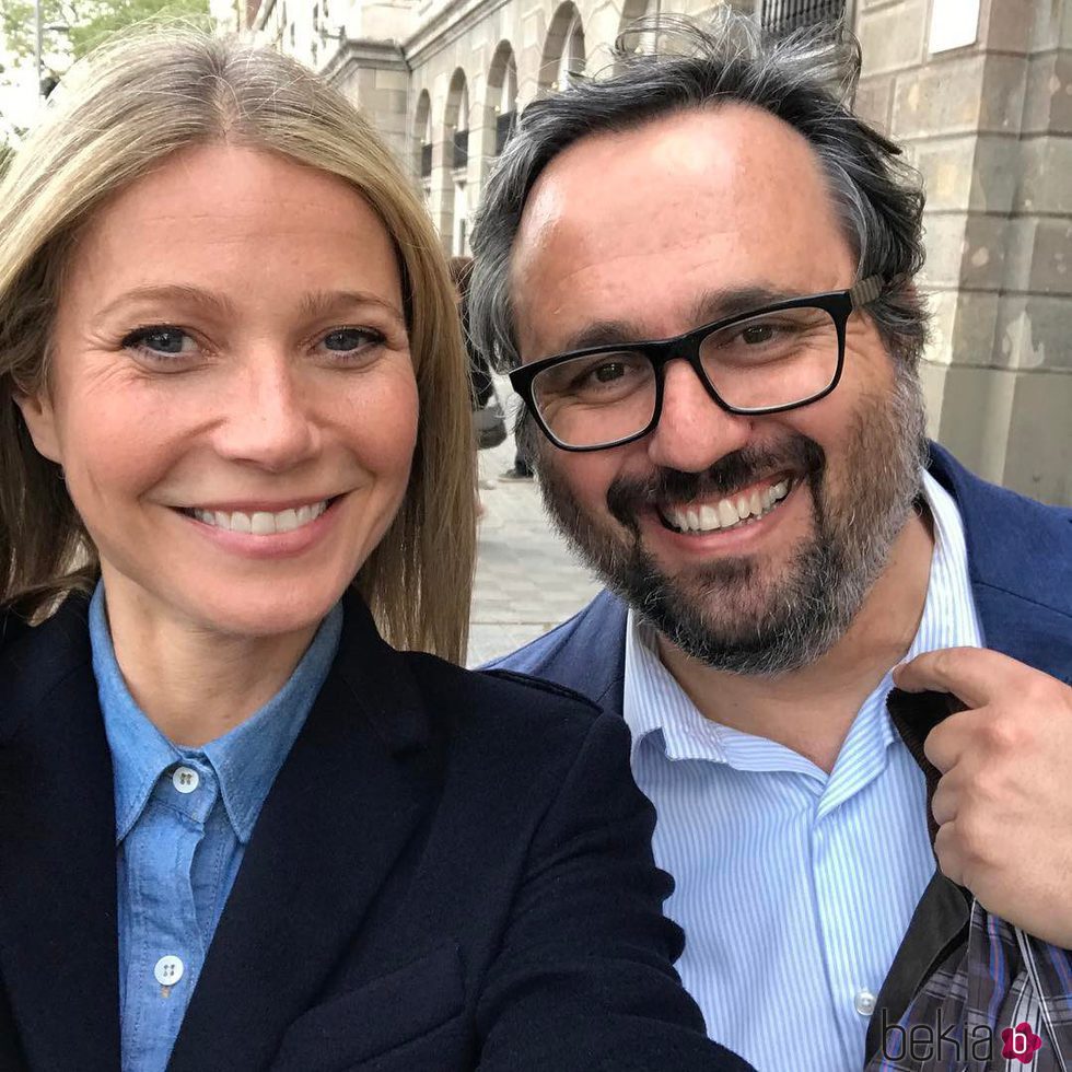 Gwyneth Paltrow con su 'hermano' español