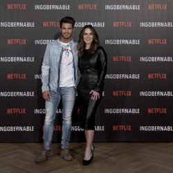 Maxi Iglesias y Kate del Castillo en la presentación de 'Ingobernable' en Madrid