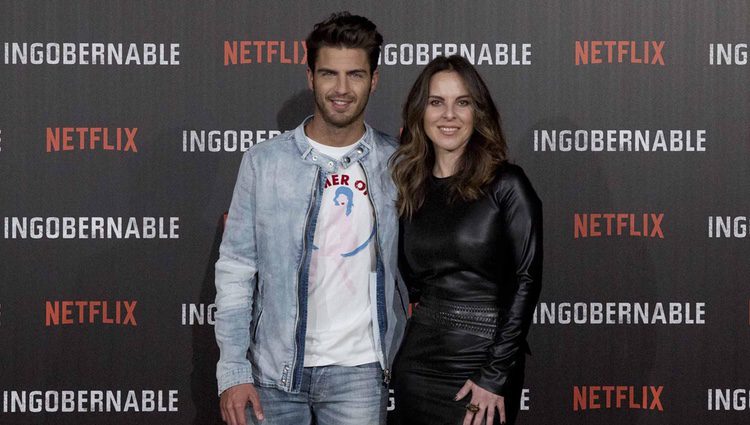 Maxi Iglesias y Kate del Castillo en la presentación de 'Ingobernable' en Madrid