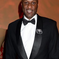 Lamar Odom en la fiesta de los Globos de Oro