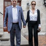 Mario Vargas Llosa e Isabel Preysler en Arequipa