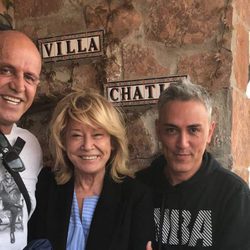 Kiko Matamoros, Mila Ximénez y Kiko Hernández en 'Villa Chatín'