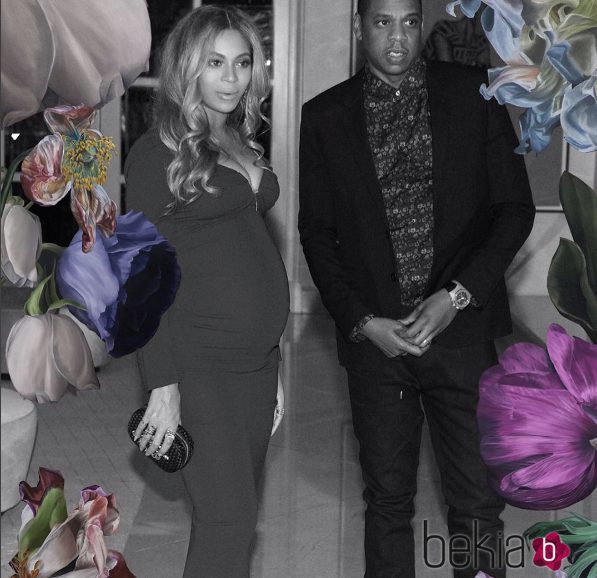 Beyoncé y Jay Z vestidos para la ocasión