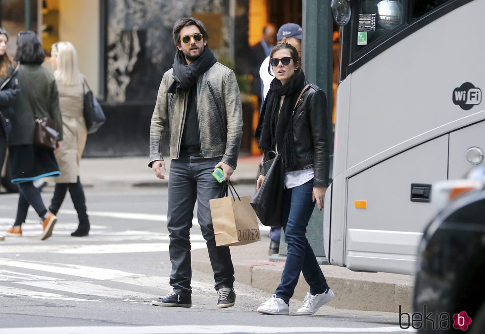 Carlota Casiraghi y Dimitri Rassam en Nueva York