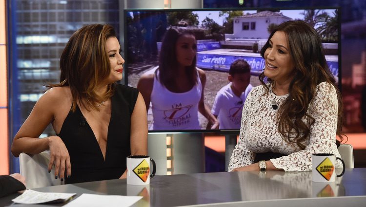 Eva Longoria y María Bravo en 'El Hormiguero'