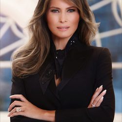 Foto oficial de Melania Trump como Primera Dama de Estados Unidos