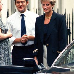 Lady Di junto a Paul Burrell