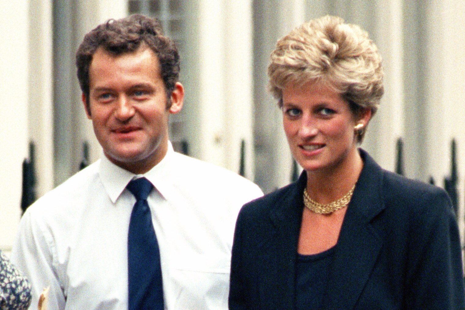 Lady Di junto a Paul Burrell