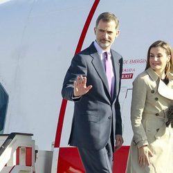 Los Reyes Felipe y Letizia se despiden en Madrid antes de volar a Japón para su Viaje de Estado