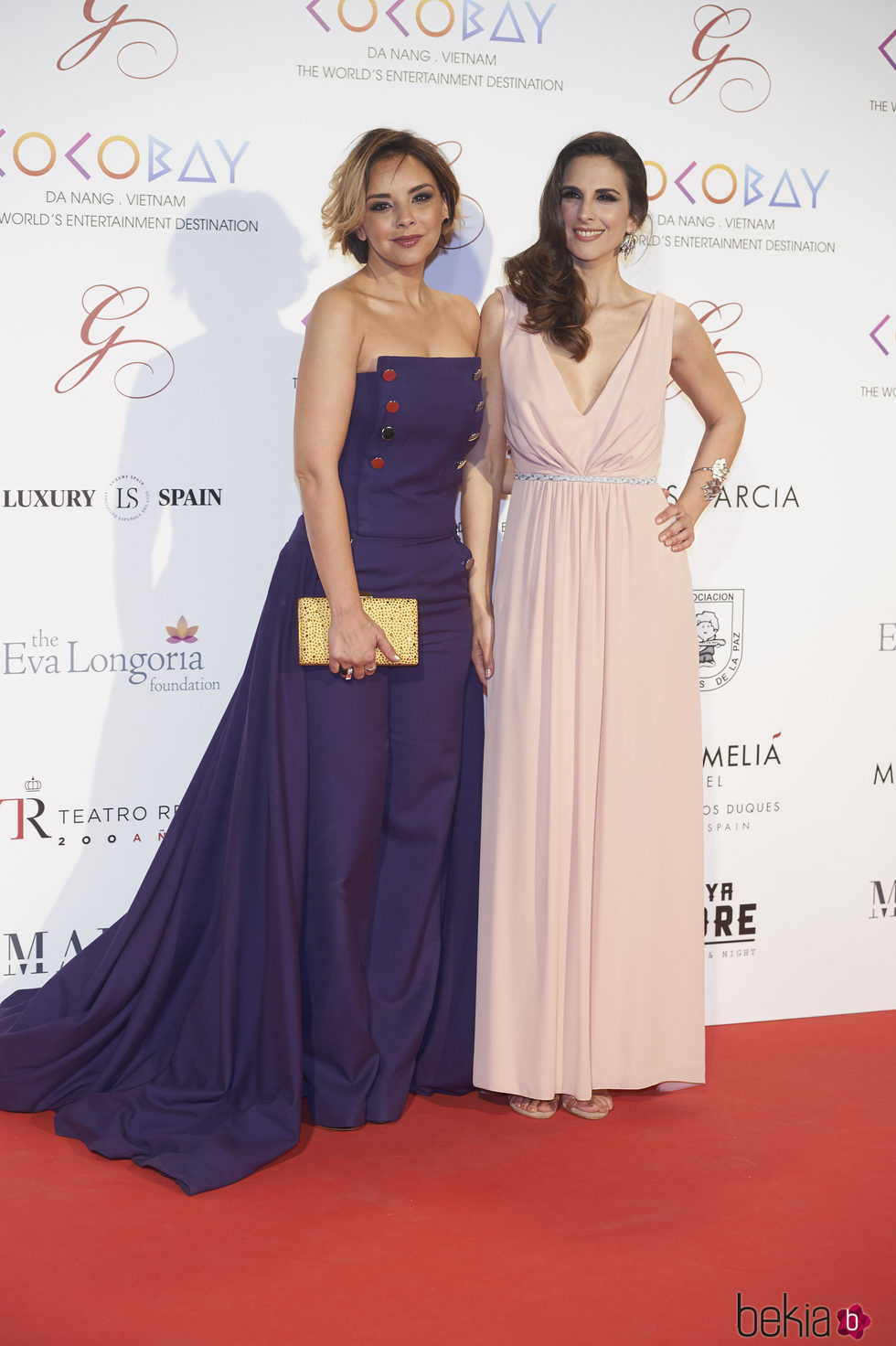 Chenoa y Nuria Fergó en la Global Gift Gala 2017 de Madrid