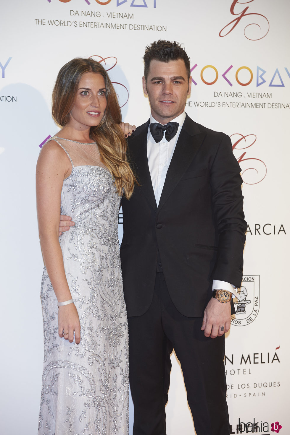 Fonsi Nieto y Marta Castro en la Global Gift Gala 2017 de Madrid